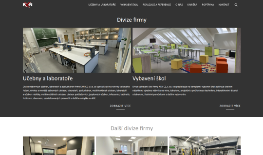 KXN učebny a laboratoře