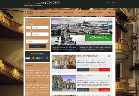 Prague ticket concert
